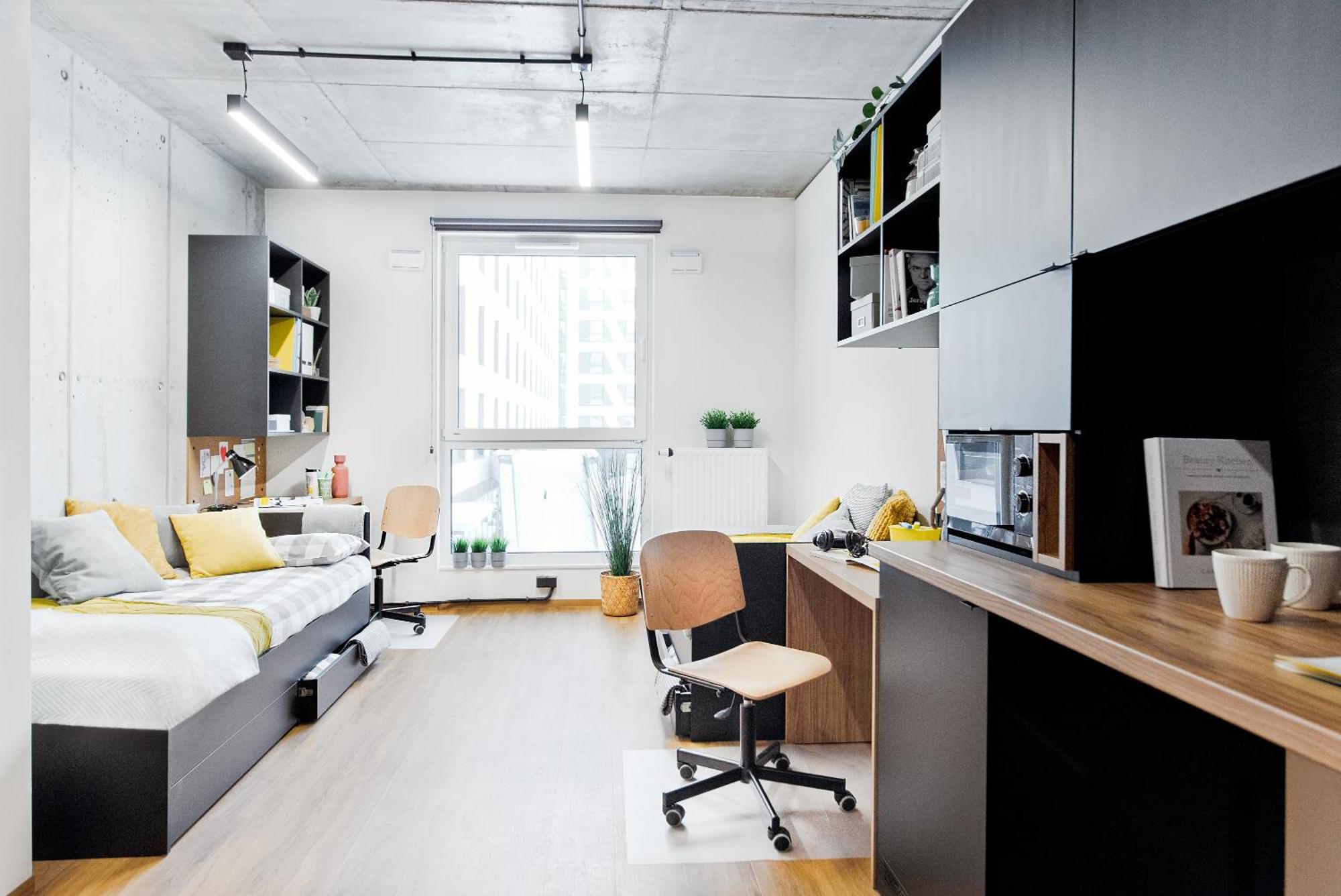Chambre Lits Jumeaux pour Personnes à Mobilité Réduite